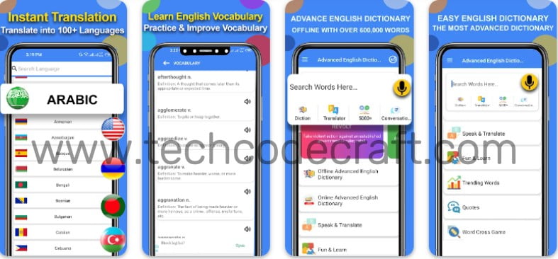 Advanced English Dictionary (Pro 2024)